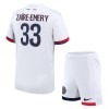 Officiële Voetbalshirt + Korte Broek Paris Saint-Germain Zaire Emery 33 Uit 2024-25 - Kids